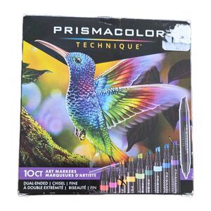 Prismacolor Premier Art Markers 9 Count Dual Ended Chisel Fine Drawing Coloring